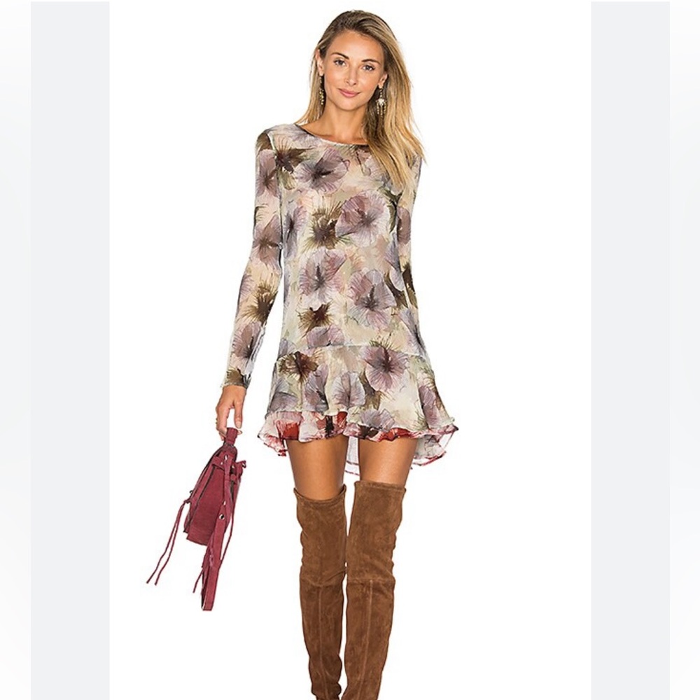 Stone Cold Fox Dori Dress in Green Dahlia Size 0